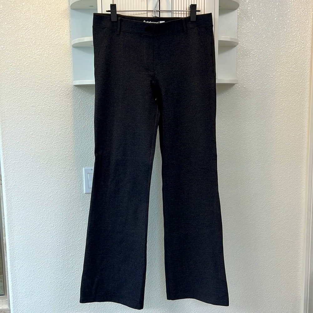 Betabrand Gray Dress Pant Yoga Pants
